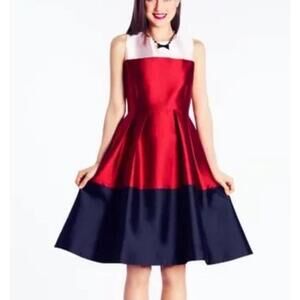 Kate Spade Blanche Colorblock Midi Dress